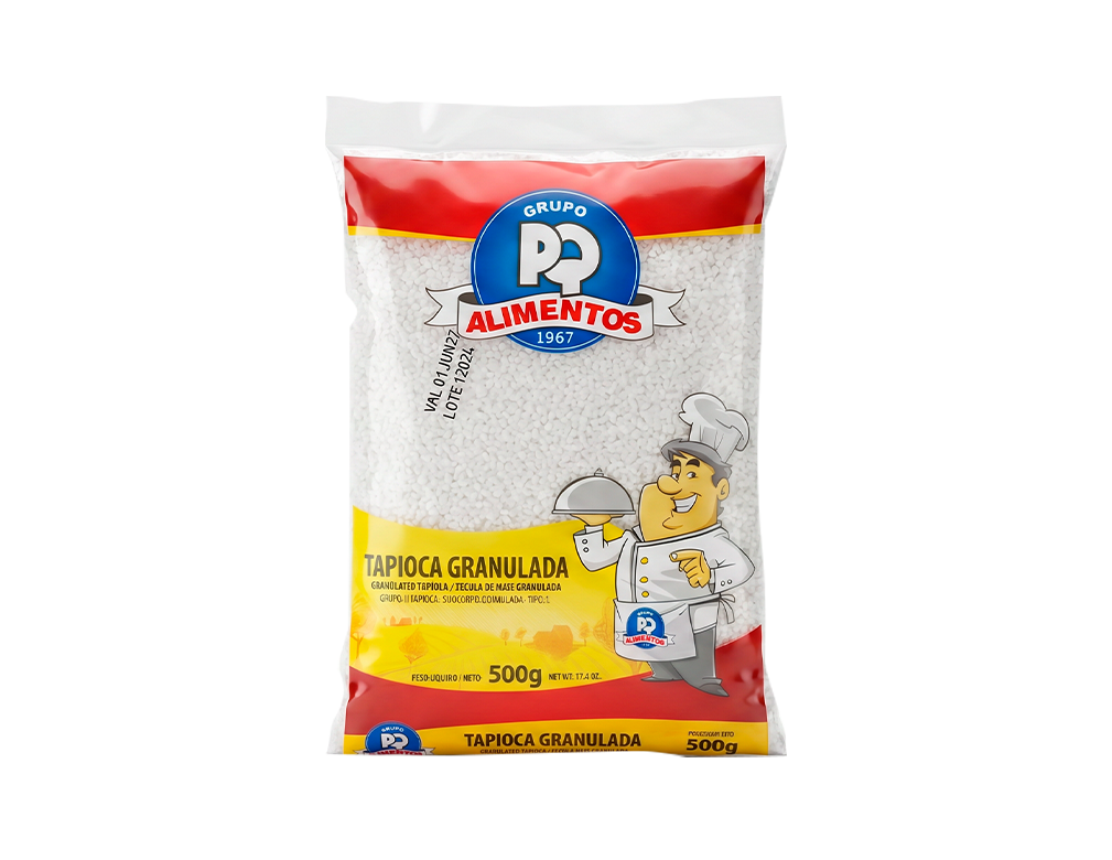 TAPIOCA GRANULADA PQ 500 G (FD 12 PCT)